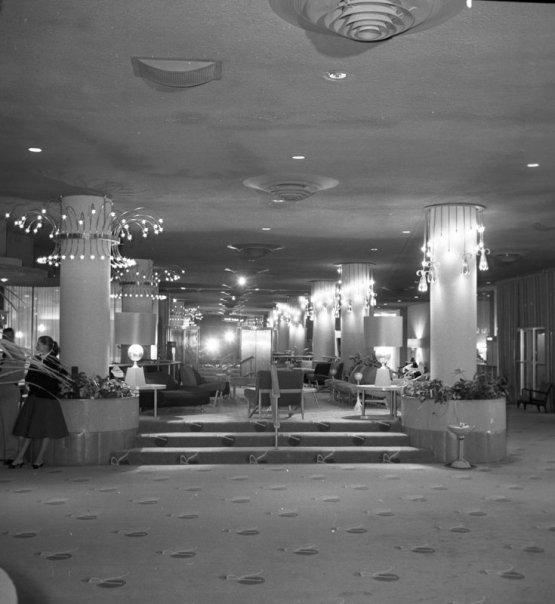 riv hotel lobby '55